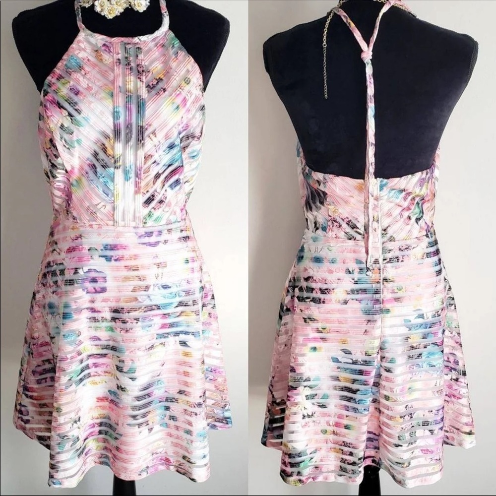 nikibiki halter dress